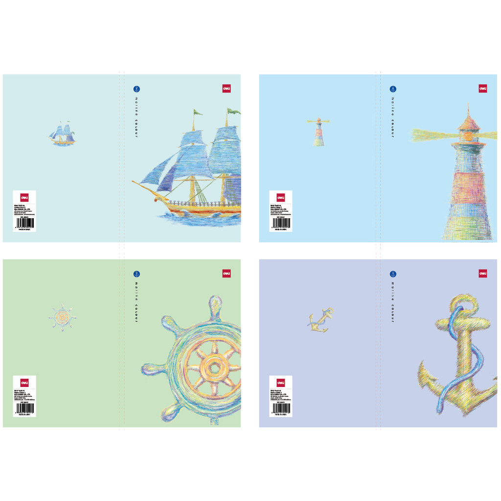 Deli | Buku Tulis | B5 42 Lembar | CNB542