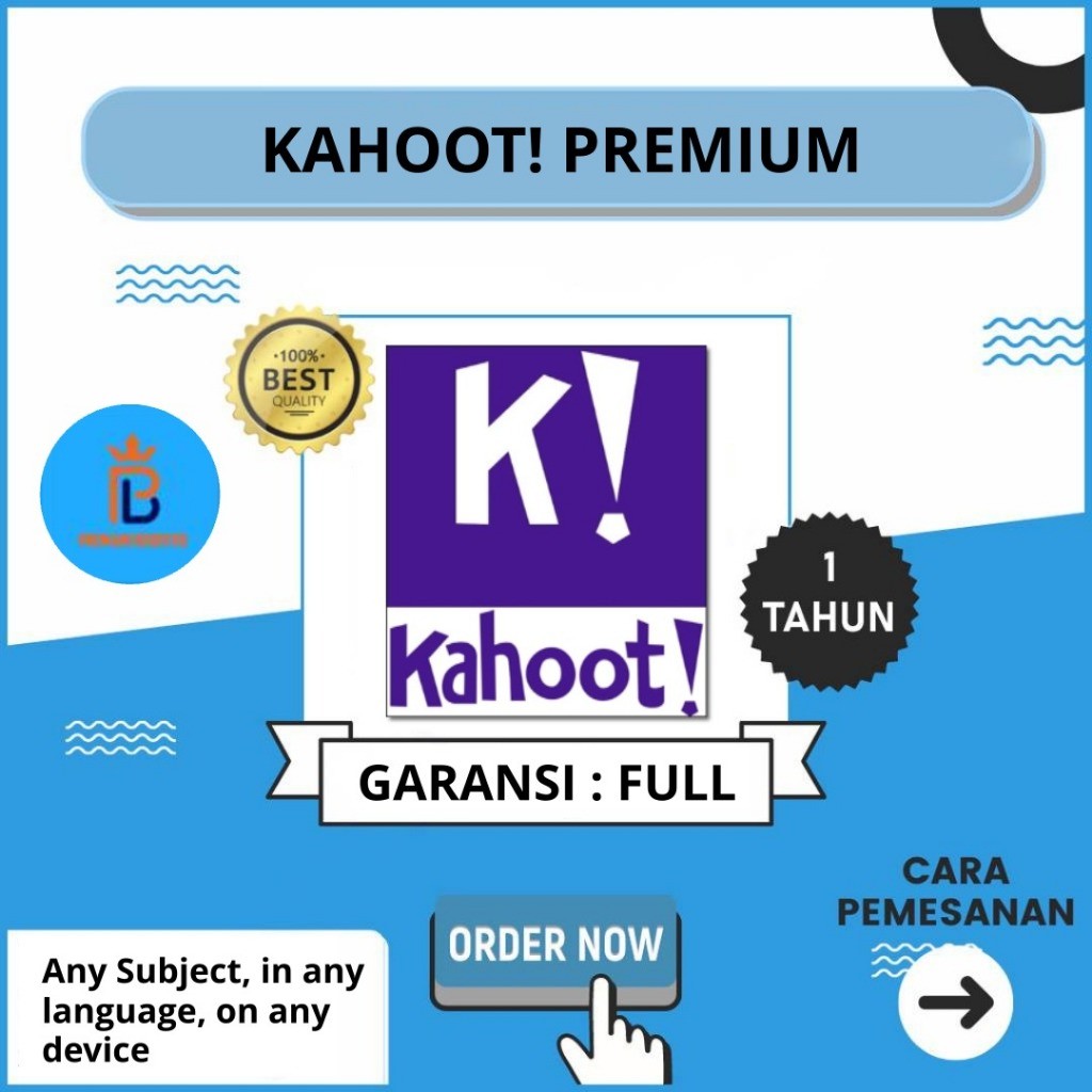 KAHOOT PLUS PRO MURAH ( PROSES CEPAT ) GARANSI 1 TAHUN