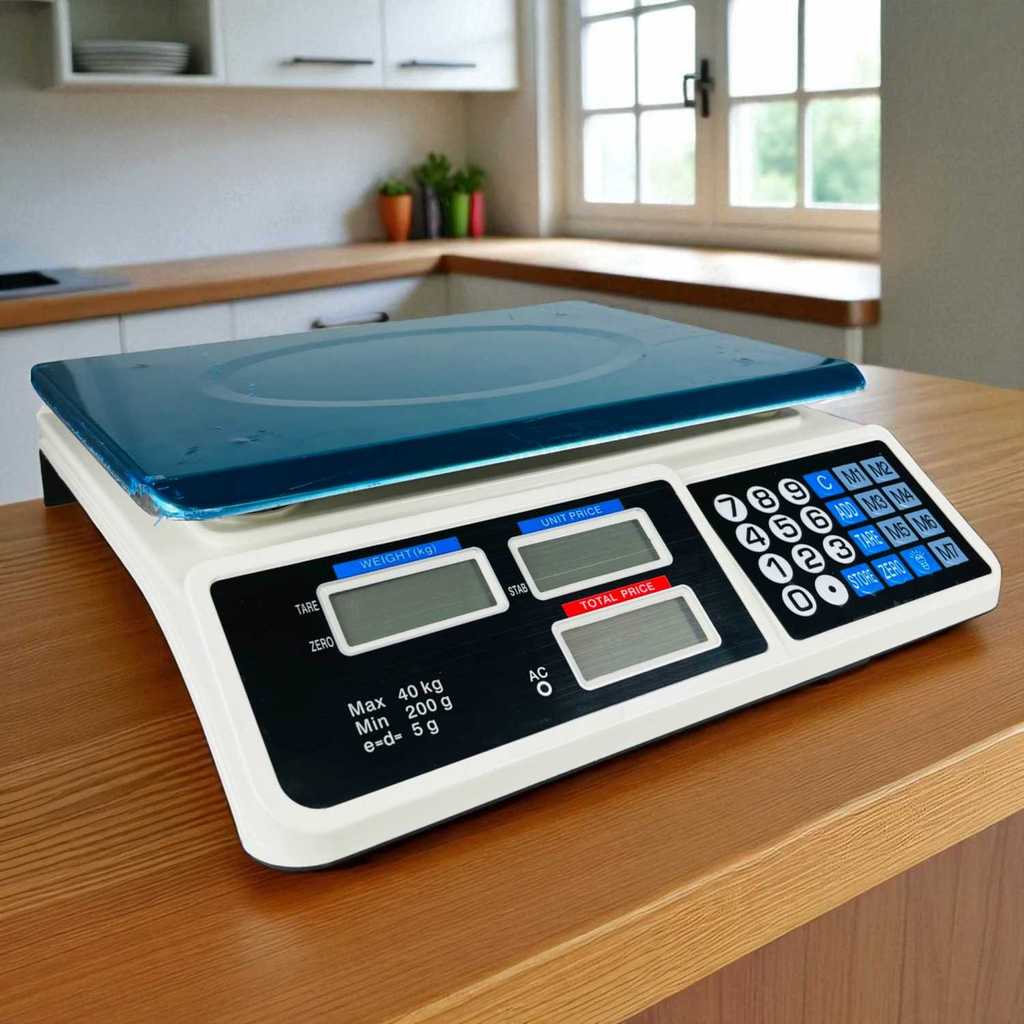 Protopic Timbangan Digital Buah Makanan Commercial Retail Scale 40kg - PT95 -EXN