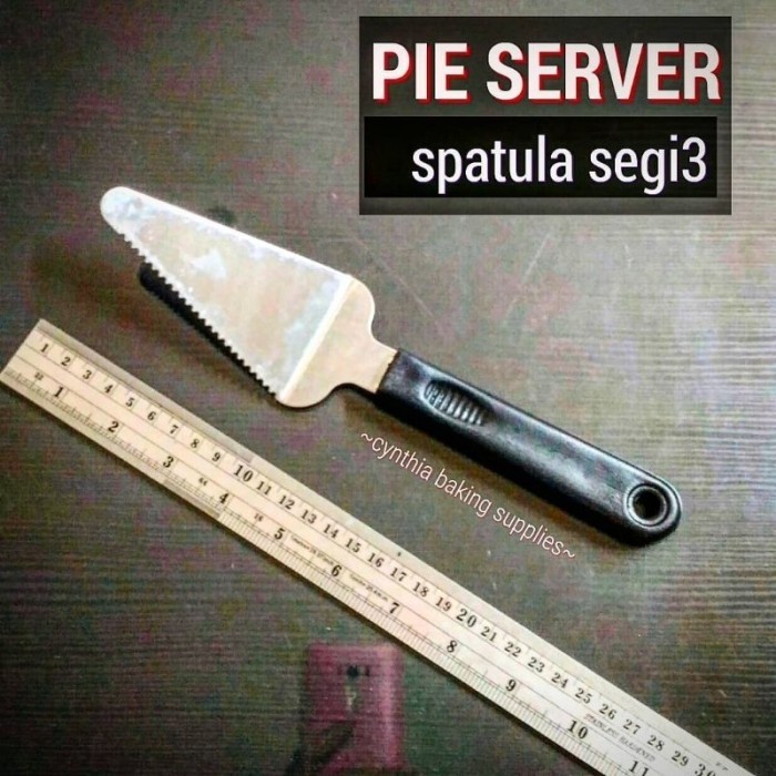 Spatula Kue / Spatula Pizza / Spatula Stainless Segitiga