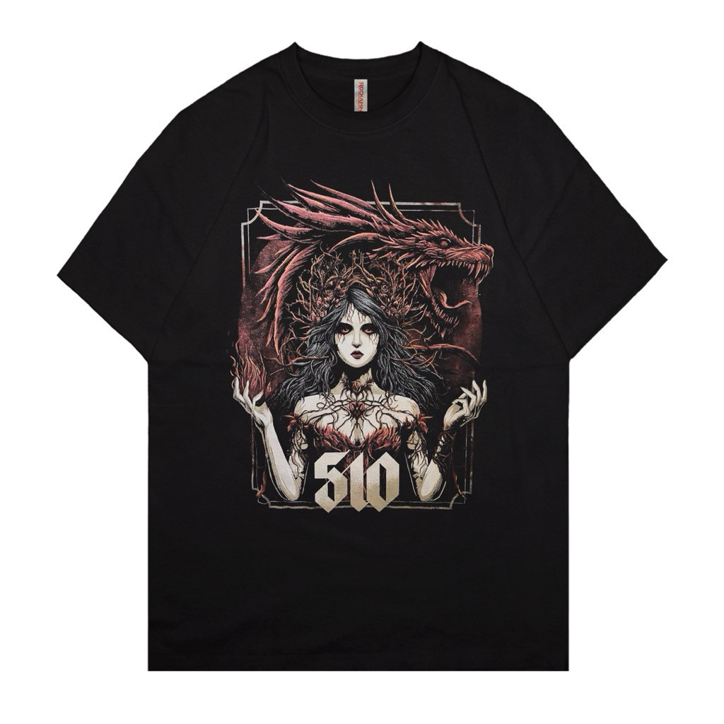 XtremeMerch 510 Live Rockamination Oversized Kaos 100% Original Tshirt