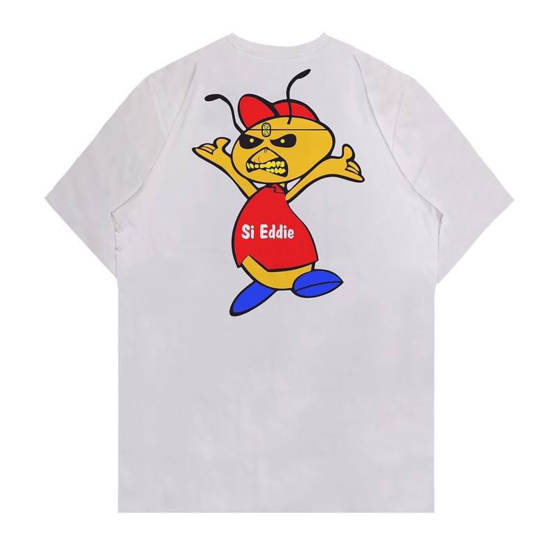 XtremeMerch Iron Maiden White Oversized Kaos 100% Original Tshirt