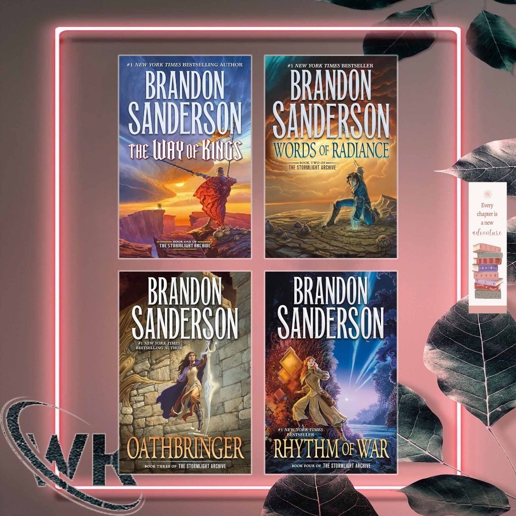 The Way of Kings | Words of Radiance | Oathbringer | Rhythm of War | Wind and Truth by Brandon Sande