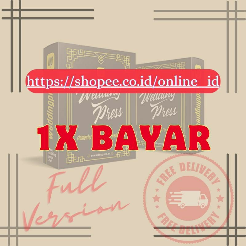 weddingpress Wdp 3.1.12 Plugin undangan digital 1 Kali Bayar Bukan File Json