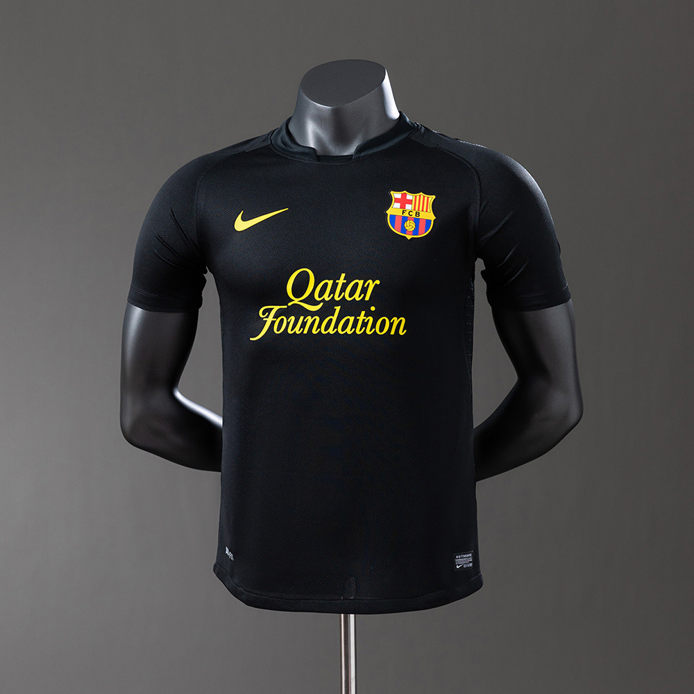 Jersey Barcelona 11/12 Away Player Version Retro T shirt pria