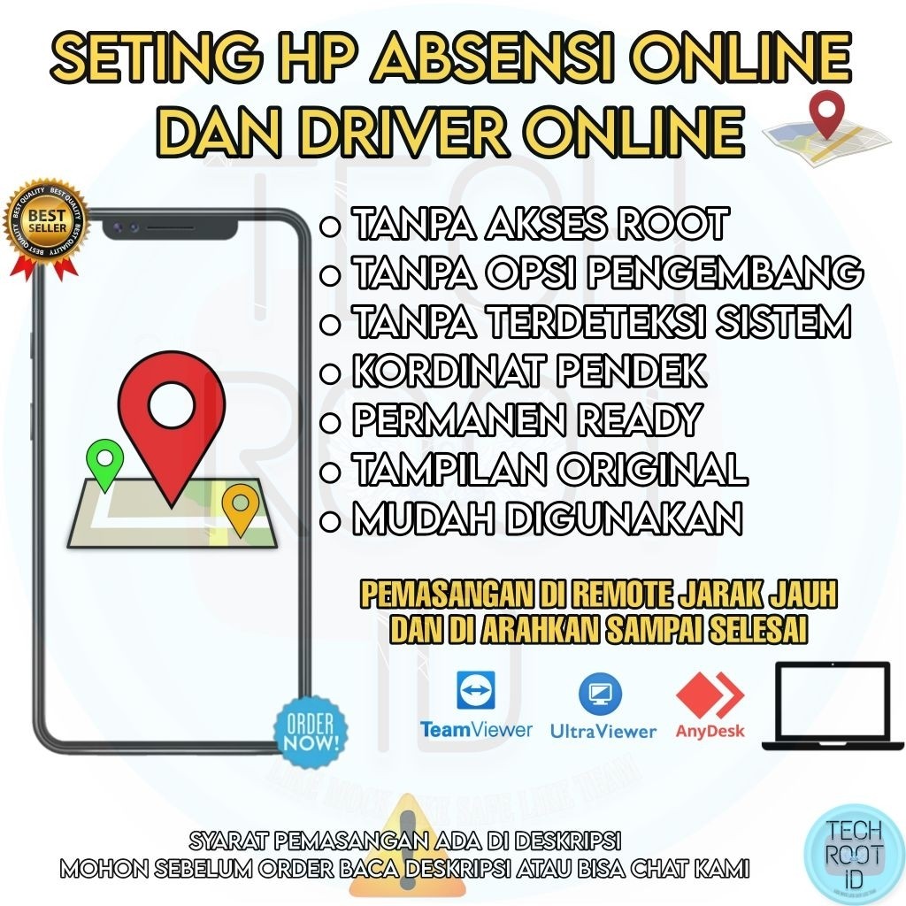 SETING HP ABSEN PASANG HP ABSEN ONLINE VIA REMOTE