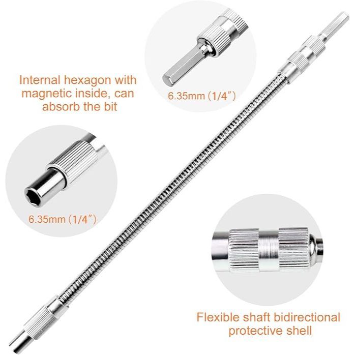 sambungan obeng untuk mesin bor sambungan mesin bor fleksibel sambungan kelapa bor flexible extensio