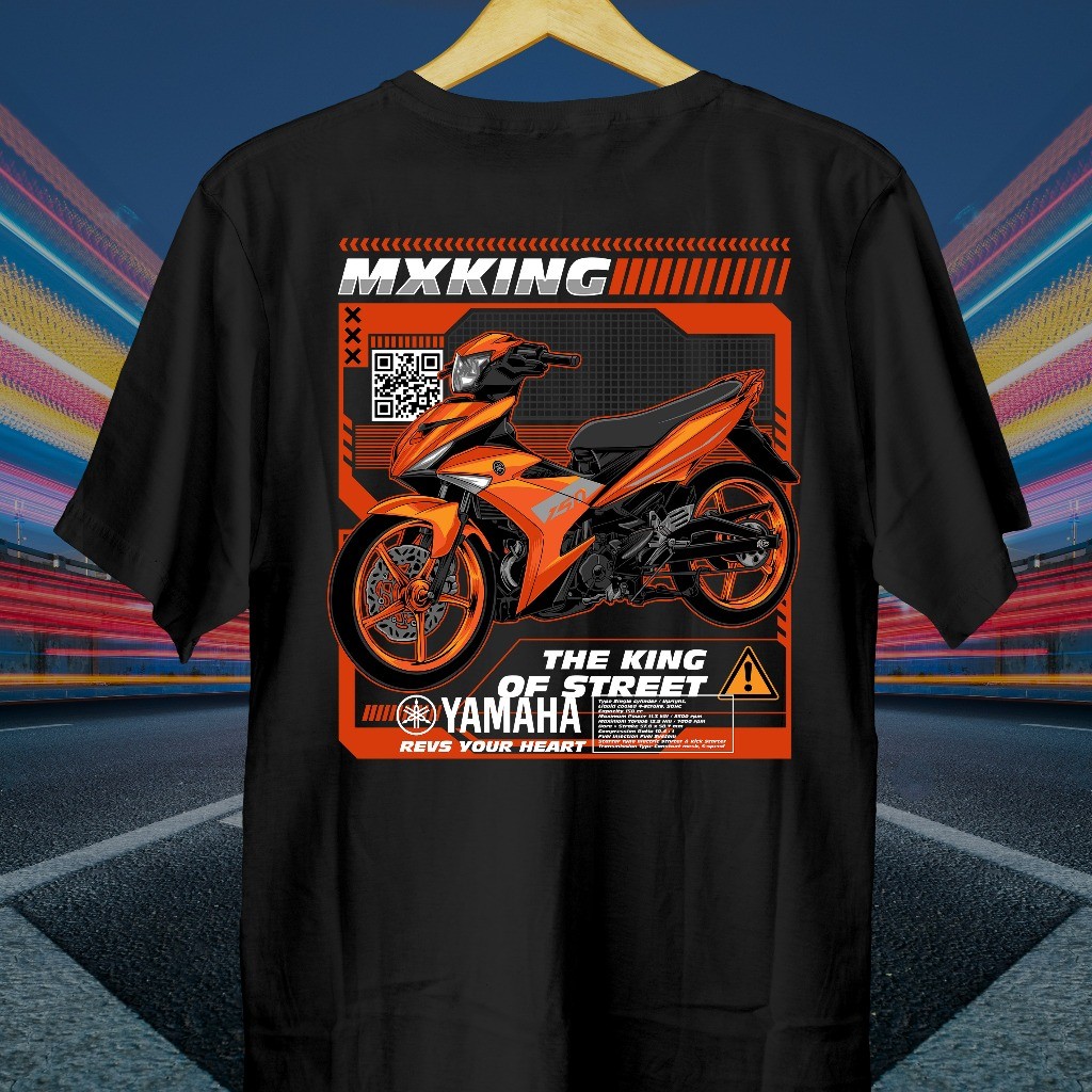 Kaos Motor MX KING Style // Kaos MXKING // Kaos Jupiter MX King // Kaos MX KING // Baju MXKING // Ba