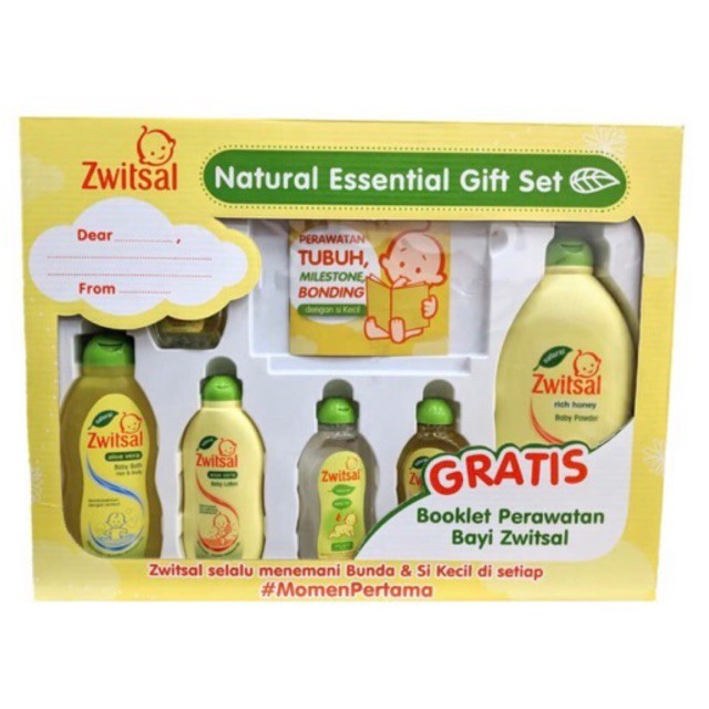 AA01 - PERAWATAN BABY ZWITSAL-GIFT BOX ALAT PERLENGKAPAN MANDI BAYI GIFT BOX MURAH