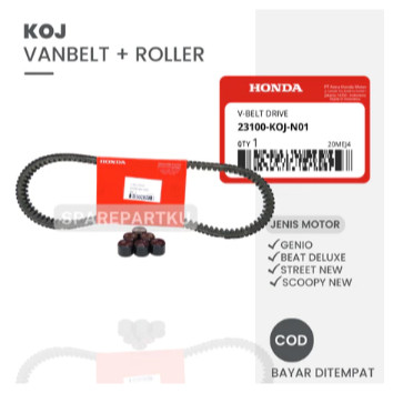 ASSY VANBELT V BELT GENIO BEAT DELUXE LED BEAT STREET LED SCOOPY PRESTIGE 2021