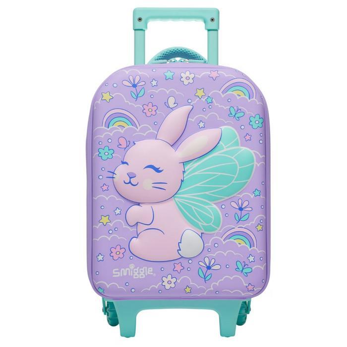 Promo   smiggle teeny trolley troli koper kecil - BUNNY trolley M