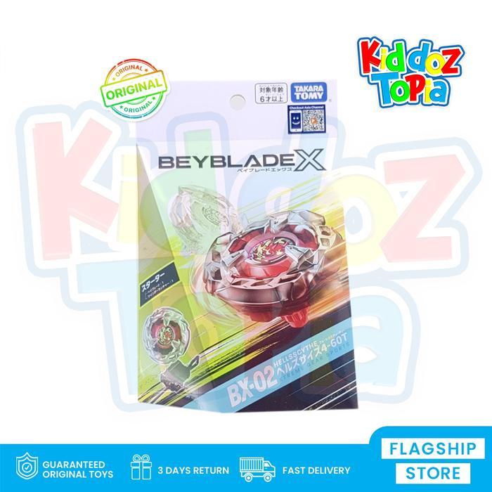 TAKARA TOMY Beyblade X S1 BX02 BX-02 Starter Hells Scythe 4-60T 910398