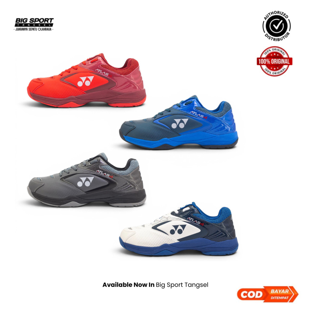 Yonex Sepatu Bulu Tangkis/Badminton Yonex Atlas 4 Original
