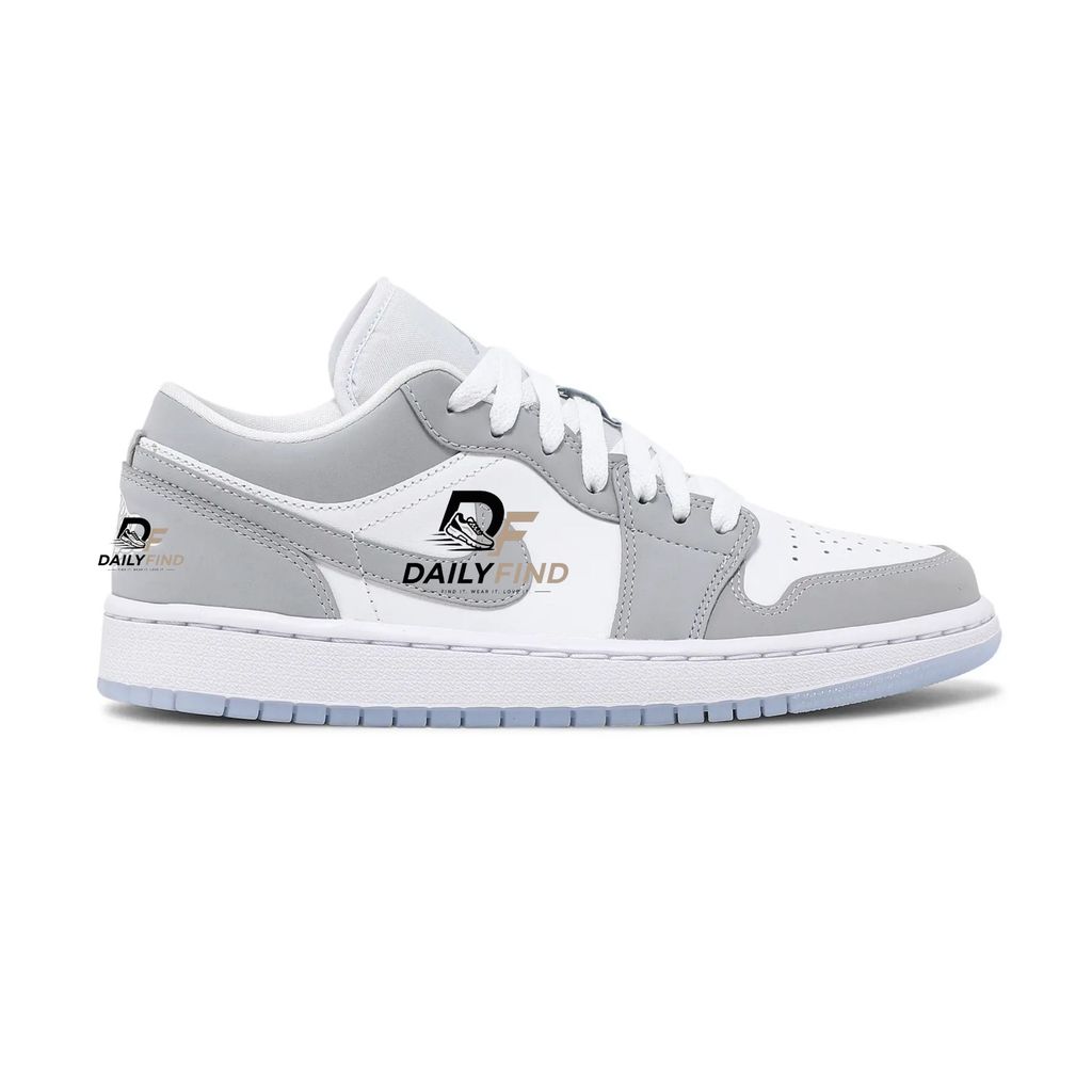 Sepatu Sneakers Wolf Grey White Unisex