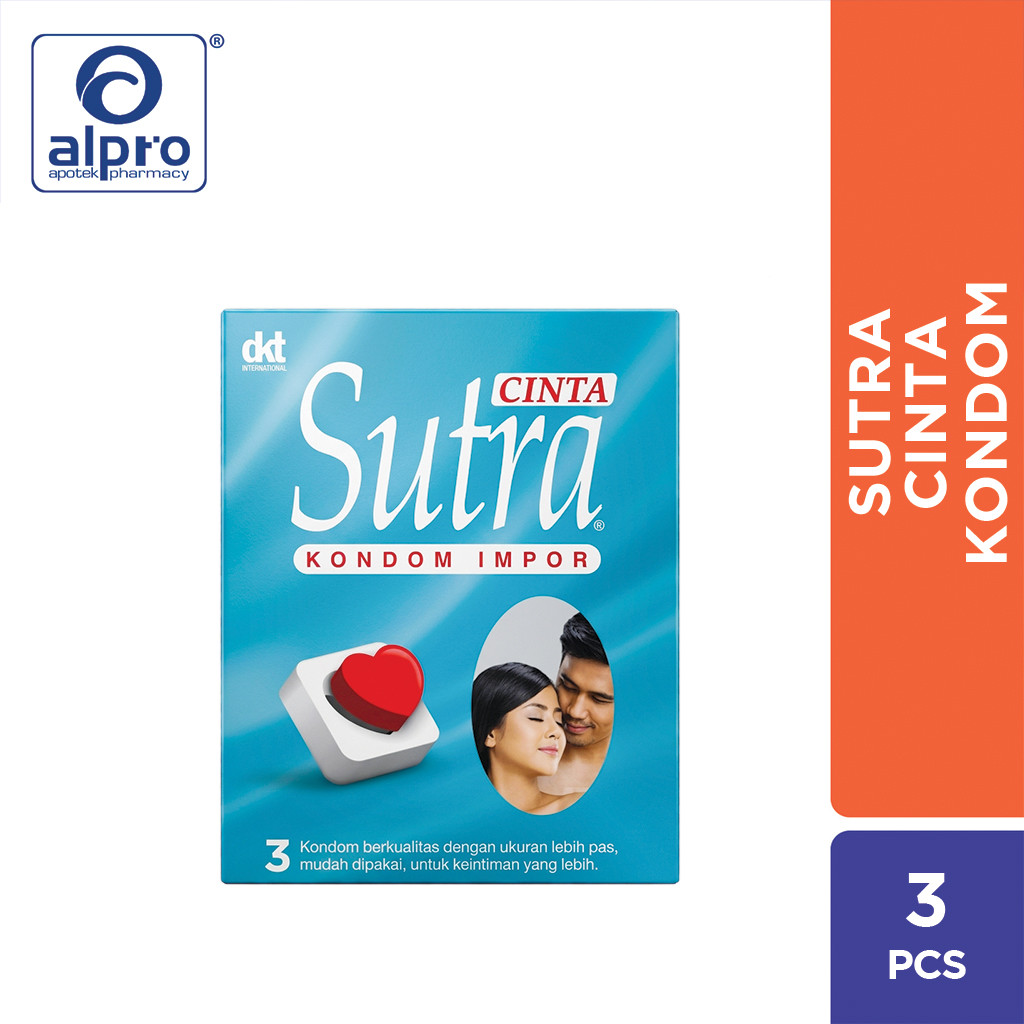 Kondom Sutra Cinta 3 Pcs