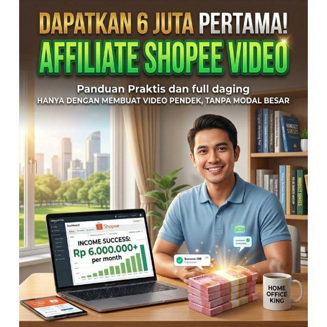6 Juta Pertama dari Affiliate Shopee Video - Tips dan Trick Menghasilkan Dari Video Affiliate Shopee