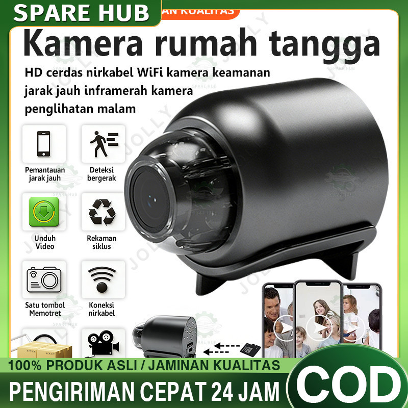 KS Wifi Kamera Cctv Mini Tersembunyi Wide Angle CCTV Cctv Bentuk Penyamaran Mini Bluetooth Hidden Ca