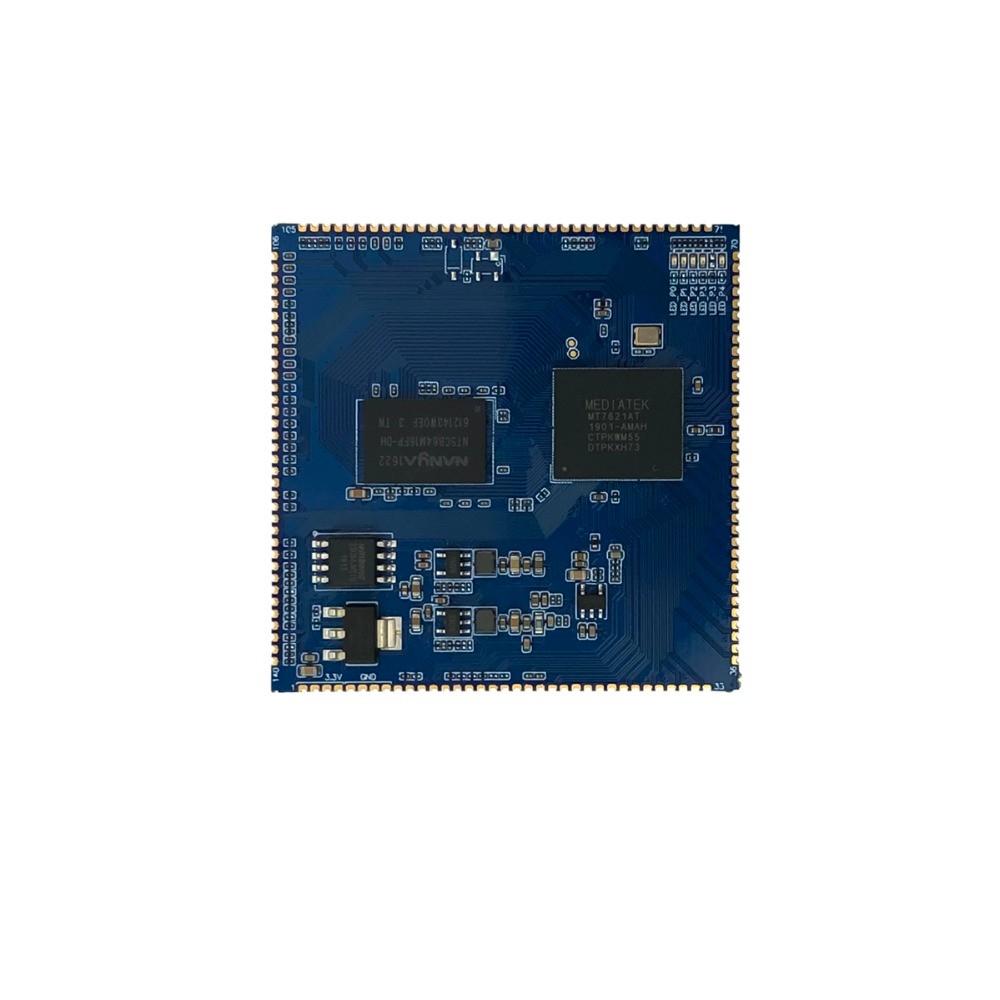 HiLink Original 101001000Mbps MT7621A Openwrt Gigabit GBE Router Module Kit with 3 PCIe and USB20&30
