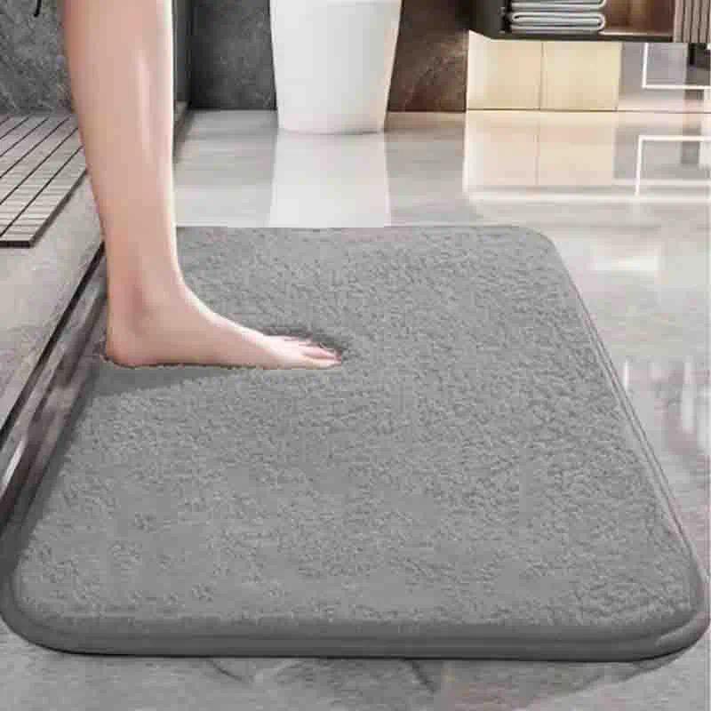 Bathroom Floor Mat Household Soft Floor Mat Absorbent Floor Mat Quick-Dry Super Absorbent Bath Mat S