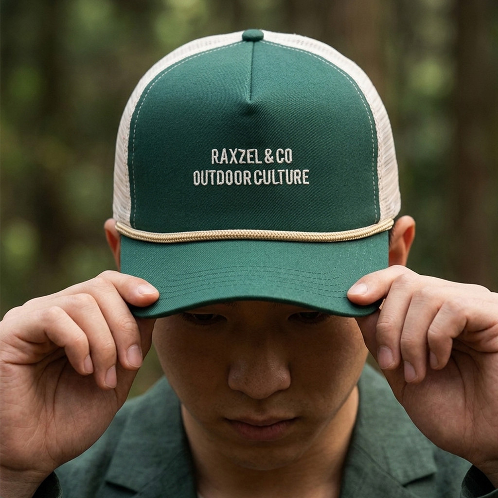 Raxzel Topi Rope Hats Old Green 6F