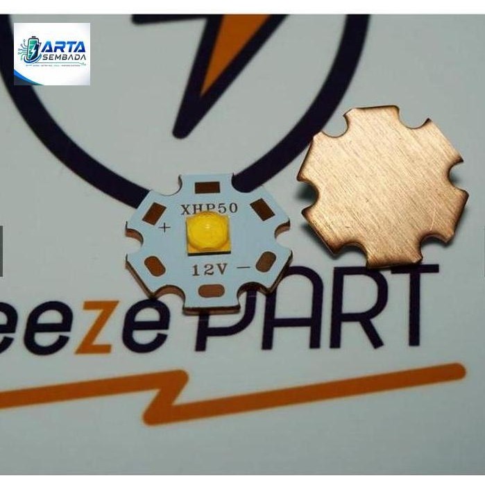 LED CREE XHP-50 XHP50 WARM WHITE 19W 6V 12V PCB 20MM