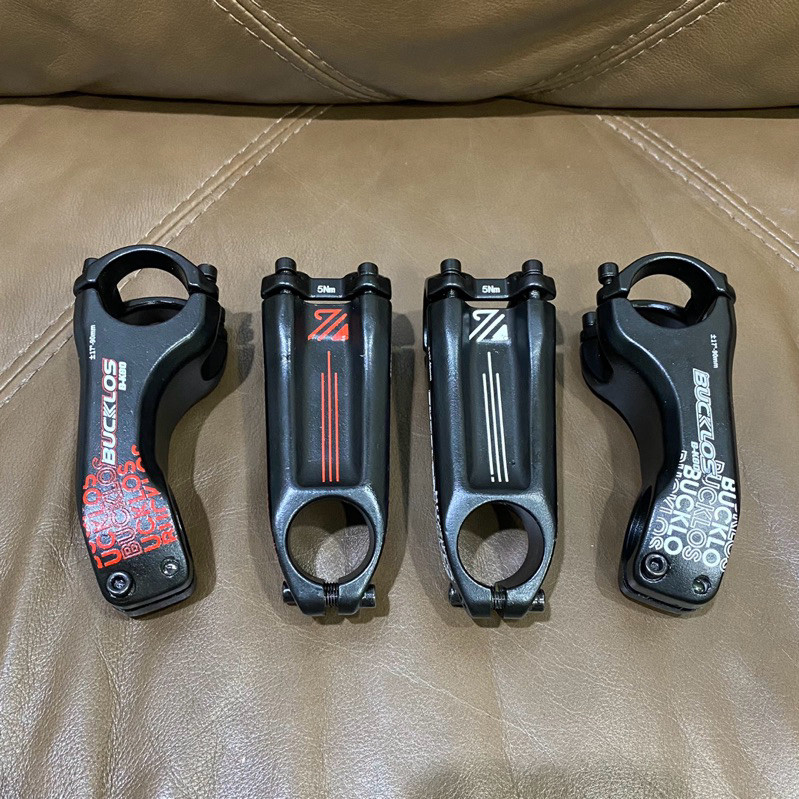Stem Stang Sepeda Nunduk BUCKLOS -17 Derajat 90mm Oversize Bahan Alloy