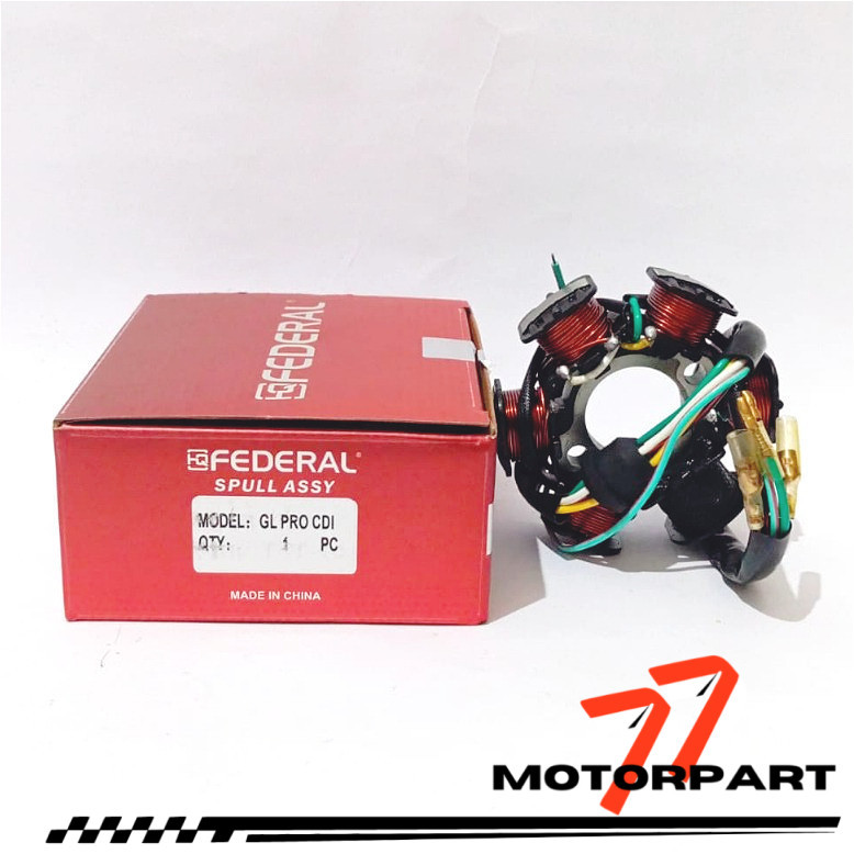 SPULL ASSY + PULSER GL PRO CDI SPUL SPOOL KOMPLIT MERK HQ FEDERAL
