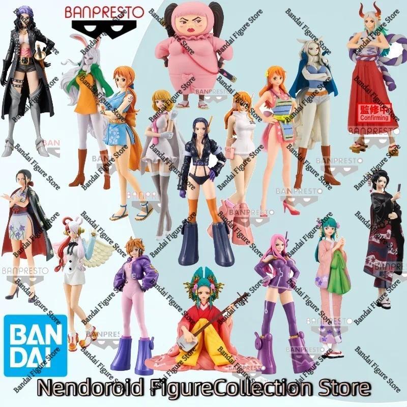 In Stock Bandai BANPRESTO DXF ONE PIECE Wano Country Arc THE GRANDLINE LADY Nami Robin Lilith Wanda 