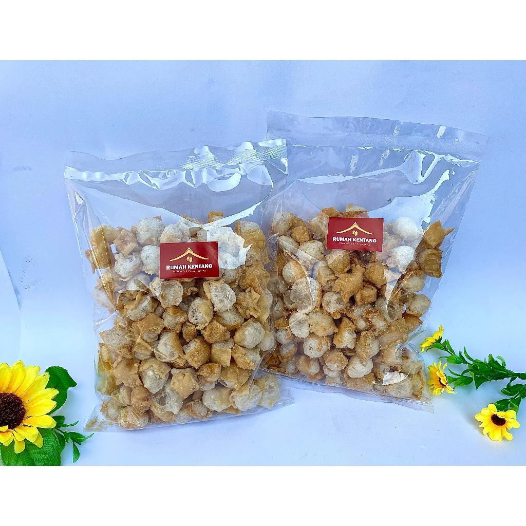BARU  siomay kering siomay kering mini siomay kering mini 1 kg pedas siomay kering murah