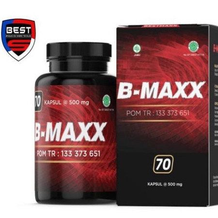 B MAXX HERBAL ORIGINAL - 1 BOX ISI 70 KAPSUL