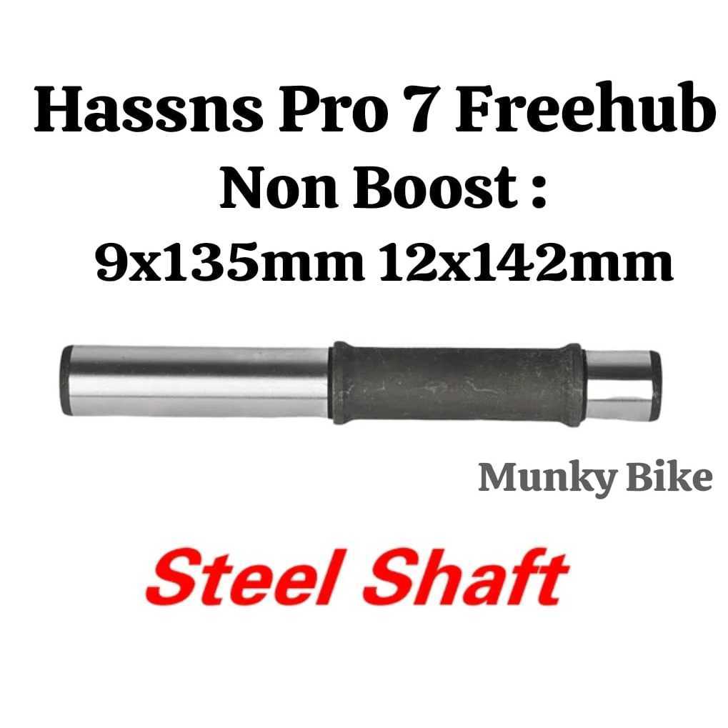 Foto Inner Shaft Poros As Tengah Freehub Belakang Hassns Pro 7 Body Freehub Freehub Non Boost 9x135 12x142 mm Sepeda