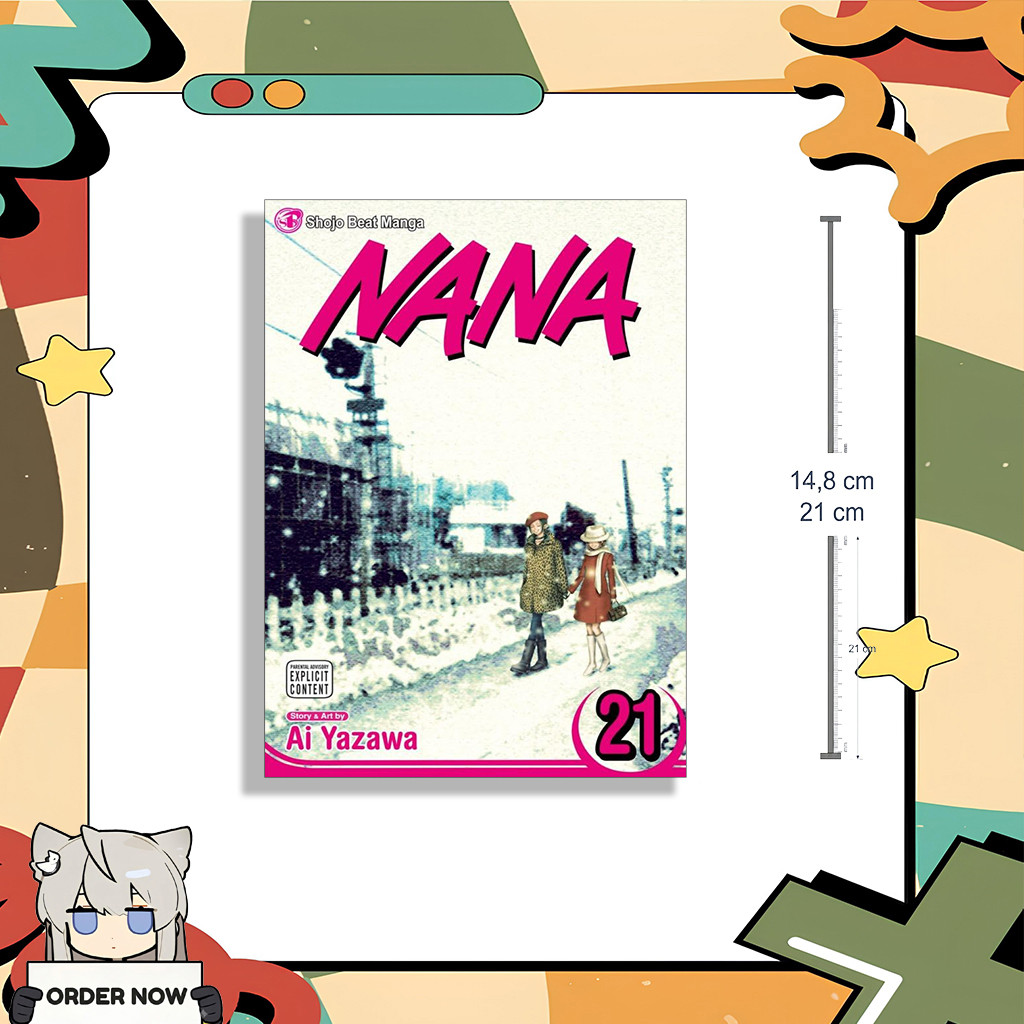 Manga Nana, by Ai Yazawa (21 book series)