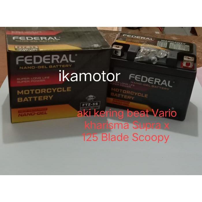 FEDERAL NANO GEL GTZ5S AKI KERING
