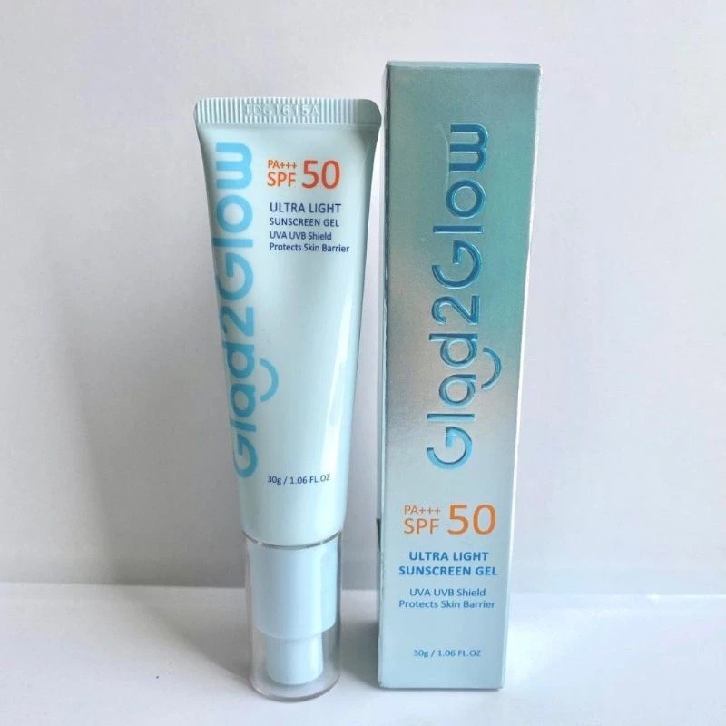 Glad2glow Sunscreen Serum Ultra Light SPF50 P+++