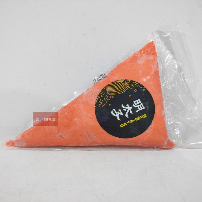[IMPOR] Mentaiko Sauce Tube 500gr - Saus Mentai Saos Telur Ikan Pollock Roe