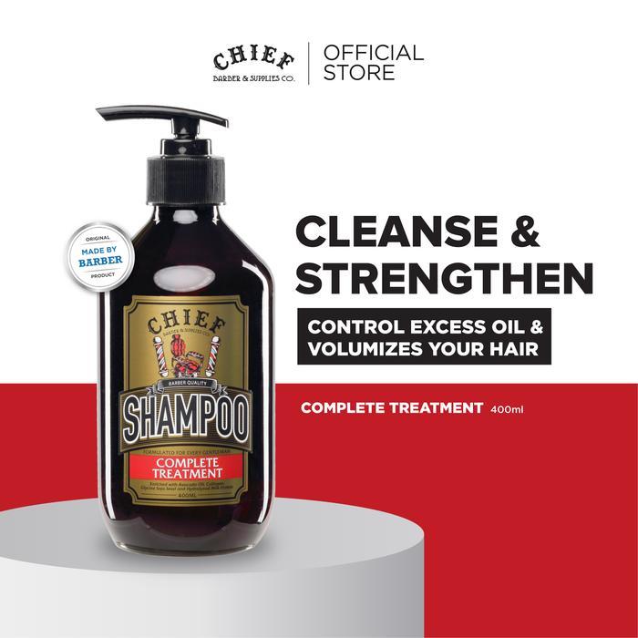 CHIEF Ramadan Fresh Hair Set - Chief Hairtonic 100ml & Chief Shampoo - CT 400ML, CHIEF HAIRTONIC