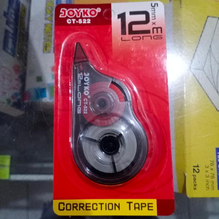 CORRECTION TAPE CT 522 JOYKO/tipe ex kertas