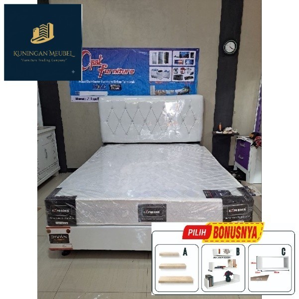 PROMO Spring bed 160x200 / Kasur Springbed No 2 / Kasur Tegal Murah Cirebon Kuningan Majalengka Indr