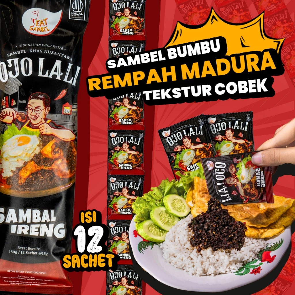 Ready Sambel Ireng Ojolali - Eatsambel