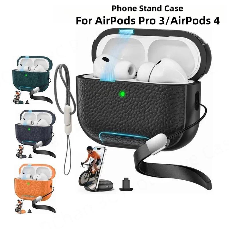 2026 Case For AirPod Pro 3 Headphone Case With Lanyard&Cleaner Kit Wireless arging Case For AirPods 