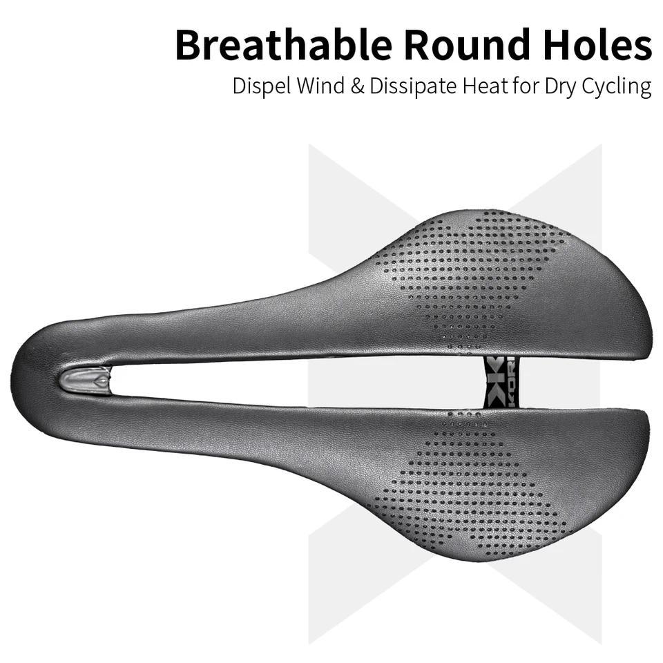 Sadel Sepeda KORE Ultralight Carbon BACK PLATE, Sadel Balap, Bantalan Kursi Sepeda MTB Road, Berongg