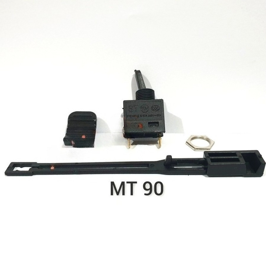 SWITCH / SAKLAR + LEVER & KNOB GERINDA MT90 MAKTEC MT 90 SET