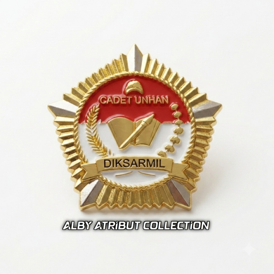 Pin Cadet UNHAN RI / Brevet CADET UNHAN RI Luxury / Taruna UNHAN Premium