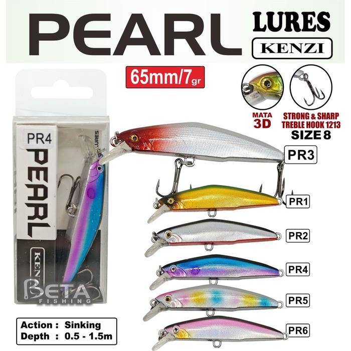 LURES KENZI PEARL 65MM/7G Minnow Sinking