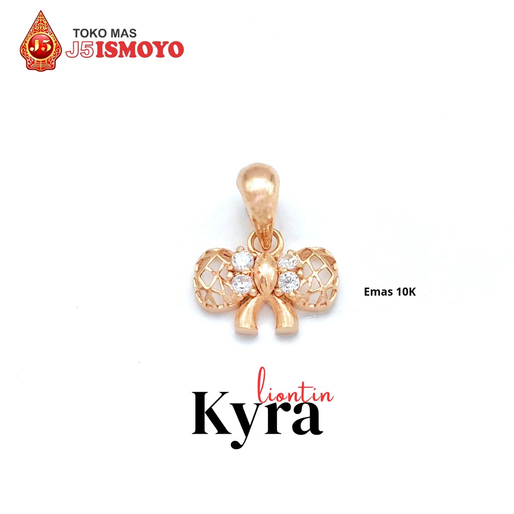 Liontin Emas 10 Karat Model Kyra J5 Ismoyo