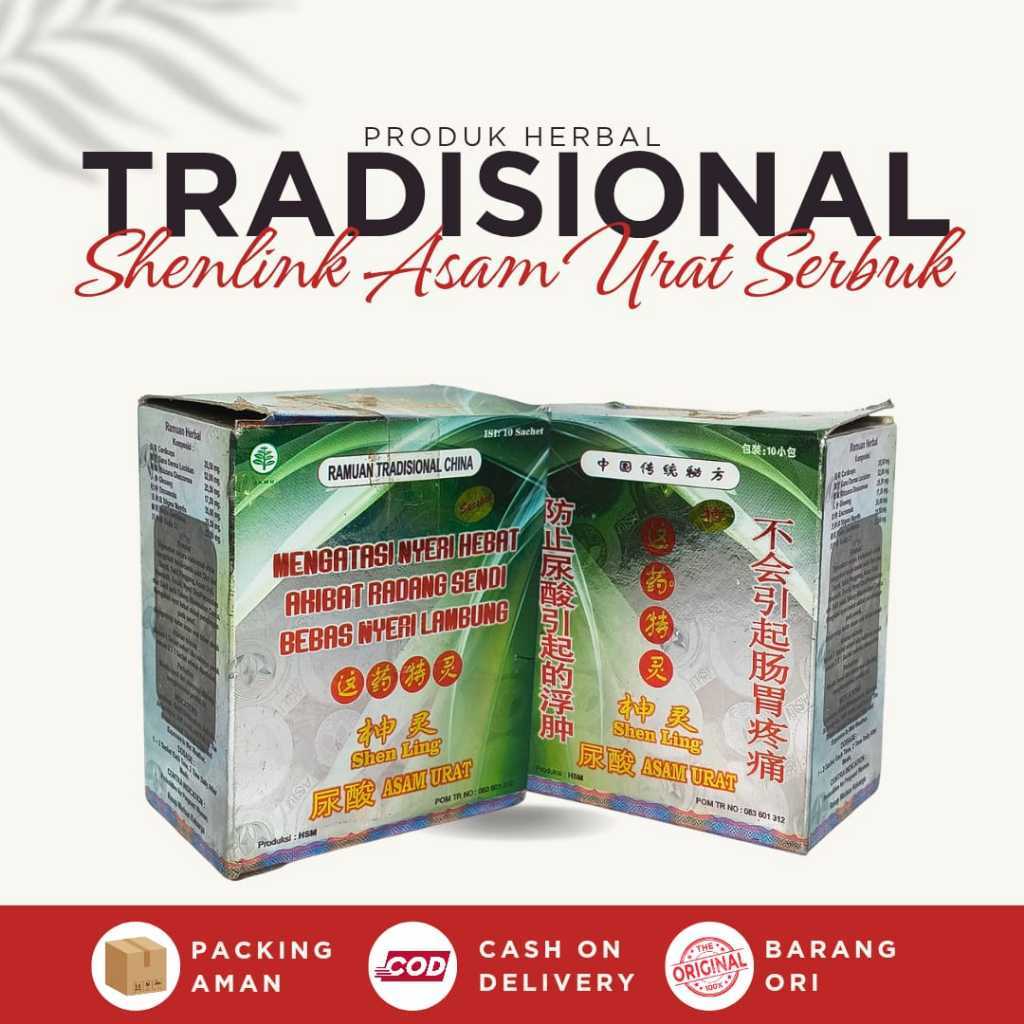 SHENLING_ORIGINAL shenlink Serbuk Herbal Tradisional