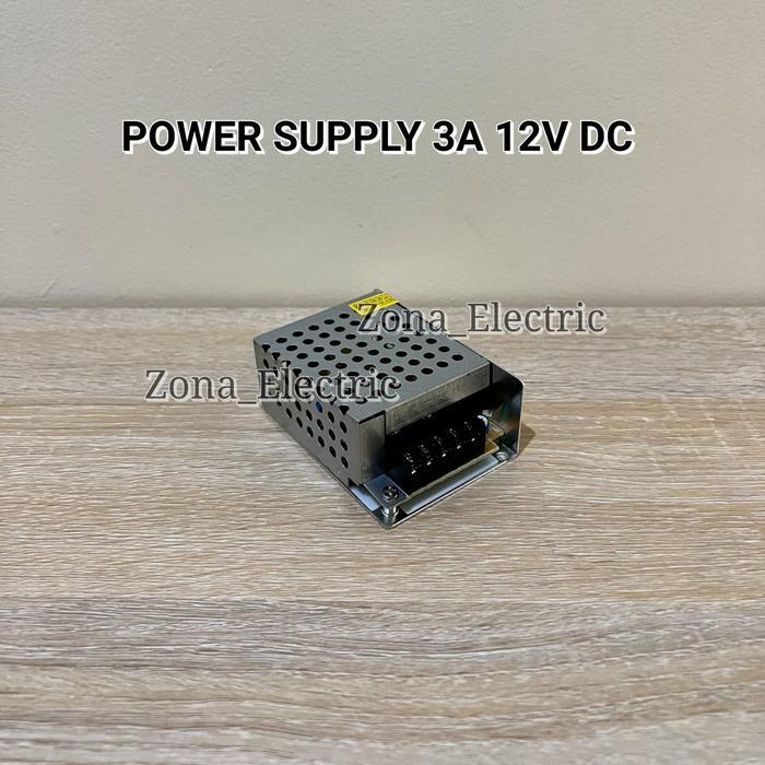 POWER SUPPLY 3A 12V/TRAFO 3A 12V/INDOOR