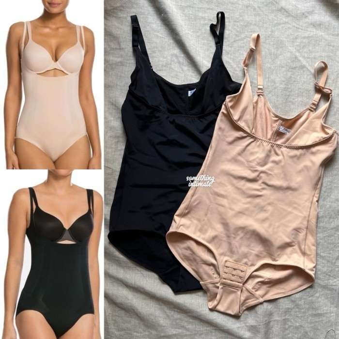 Wacoal Bodysuit Shapewear Strong Compression LB7931 / Tummy Open Bust Bodysuit Shaping Body Contour 