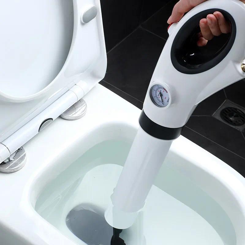 Sewer Dredge Clogged Toilet Plungers Drain Blaster High Pressure Cleaner Air Drain Cleaner Manual Pn