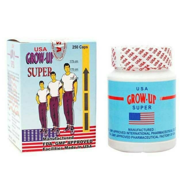 Grow-Up Usa Super Suplemen Peninggi Badan Asli Original TERBUKTI HASIL SUPER CEPAT ASLI ORIGINAL BPO